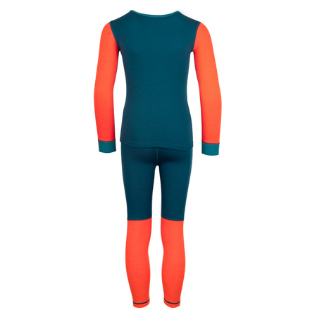 Warstwa podstawowa Trollkids Kids Merino Baselayer Set II dla chłopca/dziewczynki (644-104)