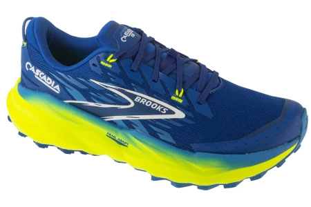 Buty Do Biegania męskie Brooks Cascadia 19 niskie przed kostkę Niebieskie (1104571D416)