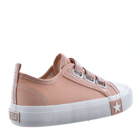 Buty Big Star Trampki dziecięce różowe  (LL374008)