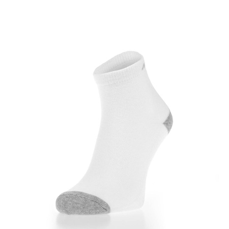 Wyprzedaż - Skarpety męskie białe Monotox Basics Ankle Socks Active Cushion White 2-Pack (MX20008)