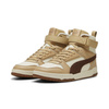 Sneakersy męskie Puma RBD Game WTR wysokie za kostkę zimowe skórzane białe (387604-09)