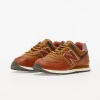 Sneakersy męskie New Balance ML574 lifestyle brown (ML574OMA)