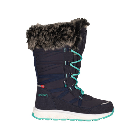 Wodoodporne buty zimowe Trollkids Girls Hemsedal Winter Boots XT dla dziewczynki (576-132)