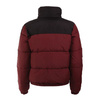 Kurtka zimowa damska KAPPA LEBANA WOMEN JACKET REGULAR FIT WINDSOR WINE z wysokim kołnierzem czerwona (312090-19-1528)