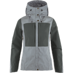 Kurtka softshell damska Fjällräven Keb Jacket W Flint Grey-Basalt (F89892-055-050)