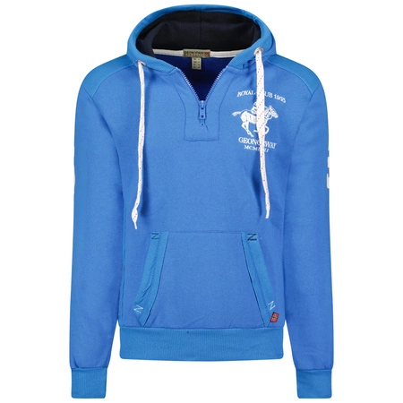 Bluza Geographical Norway FOLTON EO MEN 100 błękit królewski męska (WW4783H/GNO-Royal Blue)