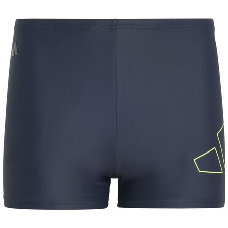 Spodenki kąpielowe dla chłopca adidas Performance Big Bars Swim granatowe (IT2693)