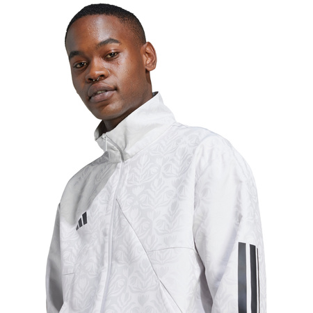 Bluza męska adidas Tiro WV TT Q3 biała (JW0233)