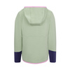 Kurtka polarowa dziecięca dla dziewczynki Trollkids Girls Saltfjord Jacket pistachio green/wild rose/violet blue (528-353)