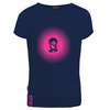 Koszulka szybkoschnąca z filtrem UPF30+ dziecięca dla dziewczynki Trollkids Girls Logo T navy/magenta  (112-114)