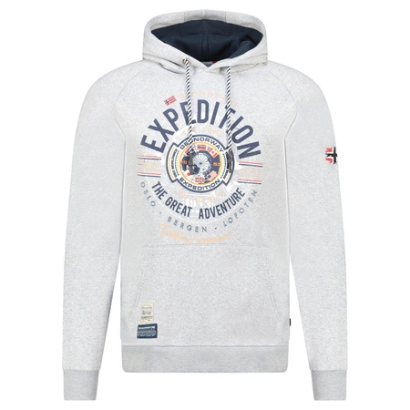 Bluza Geographical Norway GALDEMAR BLENDED GREY DB MEN 100 mieszana szarość męska (WZ3019H/GN-Blended Grey)