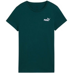 Koszulka damska Puma Ess 2 Color Small No. 1 Logo Tee (s) zielona (682373 75)