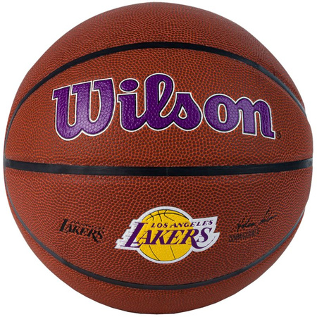 Piłka do koszykówki Wilson Team Alliance Los Angeles Lakers Ball (WTB3100XBLAL)