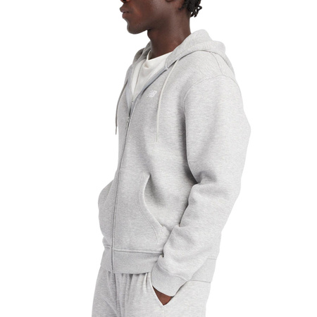 Bluza New Balance SPORT CORE BRUSHED FULL ZIP Szary (MJ43902AG)