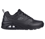 Sneakersy męskie czarne Skechers Uno Suroka buty sportowe (232250-BBK)