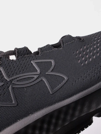 Wyprzedaż - Buty męskie do biegania Under Armour Charged Pursuit 3 sportowe oddychające czarne (3026518-002)