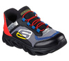 Buty sportowe dziecięce Skechers Flex Glide sip-ins sneakersy czarne (403840L-BKMT)