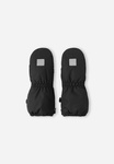 Wyprzedaż - Rękawiczki zimowe dziecięce Reima Mittens (woven). Tassu Black Age 1 Toddler Unisex wodoodporne czarne (5300115A-9990)