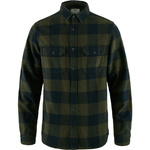 Koszula z długim rękawem męska Fjällräven Övik Heavy Flannel Shirt M Deep Forest-Dark Navy (F82978-662-555)