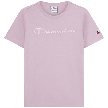 Koszulka damska Champion SS Tee różowa (118382 VS100)