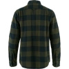 Koszula z długim rękawem męska Fjällräven Övik Heavy Flannel Shirt M Deep Forest-Dark Navy (F82978-662-555)