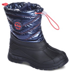 Wyprzedaż - Buty zimowe dziecięce Lee Cooper kalosze wysokie czarne (LCJ-23-44-2000K)
