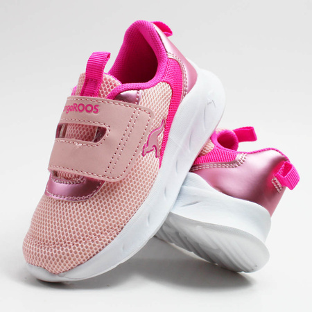 Wyprzedaż - Buty sportowe dziecięce KangaROOS KI-IR Sporty V sneakersy dla dzieci brązowe (020980006321)