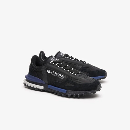 Sneakersy męskie Lacoste Elite Active buty sportowe treningowe czarne (746SMA0123075)