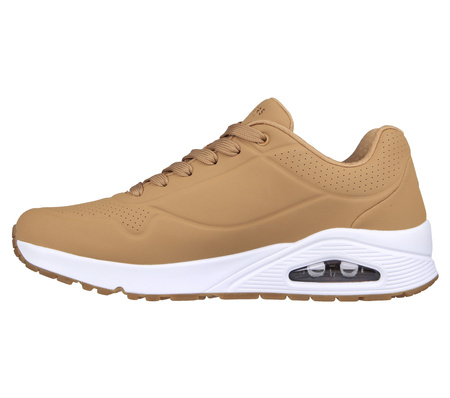 Buty sportowe męskie Skechers Uno Stand On Air sneakersy beżowy (52458-TAN)