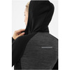 Bluza z kapturem damska Viking Delmore Hoodie Lady sportowa z odblaskami czarna (720/25/5584/0908)