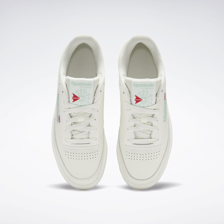 Wyprzedaż - Buty sportowe damskie Reebok Club C 85 Vintage stylowe sneakersy białe (100025378)