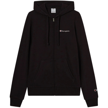 Bluza męska Champion Full Zip Hoodie Sweatshirt czarna (220731 KK001)