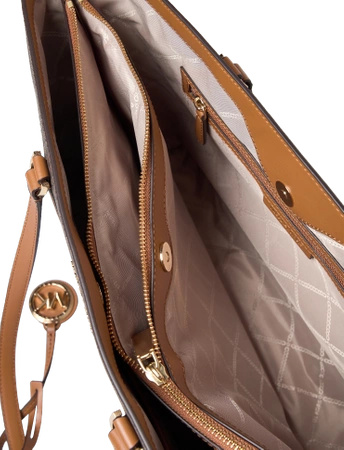 Wyprzedaż - Torebka damska Michael Kors BRN-ACO beżowa (30R4G1LT3B)