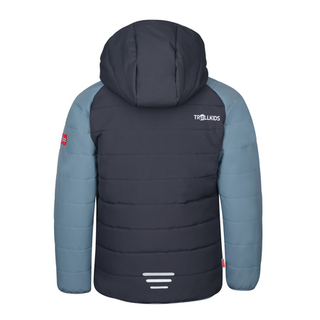 Kurtka ocieplana dziecięca Trollkids Kids Hafjell Snow Jacket PRO niebieska/granatowa (514-620)