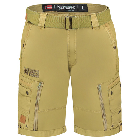 Bermudy Geographical Norway PASSPARTOUT MASTIC DB MEN 317 mastyks (jasnobeżowy) męska (SY1696H/GN-Mastic)