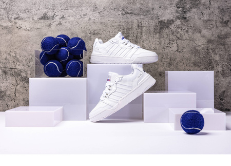 Buty sportowe damskie K-Swiss SI-18 Rival skórzane sneakersy białe (98531-101-M)