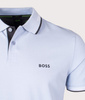 Koszulka Polo męska BOSS Paul Bright Purple slim fit fioletowa (50506193-527)