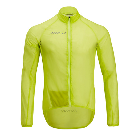 Wyprzedaż - Kurtka rowerowa męska Silvini Men Jacket Montilio MJ1601 elementy odblaskowe żółta (3120-MJ1601/4208)