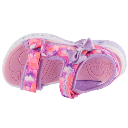 Skechers S-Lights: Flutter Hearts Sandal - Blurry Love 303110L-PKLV Różowe 29 (303110L-PKLV)