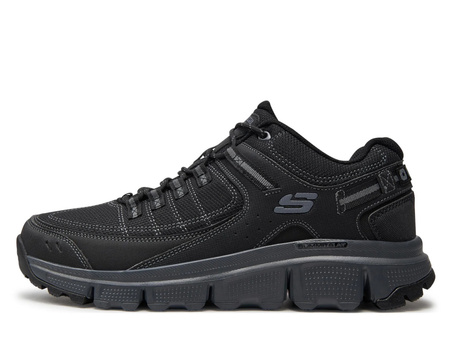 Buty sportowe męskie Skechers SUMMITS AT UPPER DRAFT Memory-Foam czarne (237620BKCC)