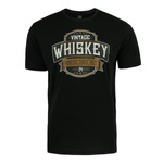 T-shirt męski Monotox WHISKEY BLACK Czarny (MX21017)