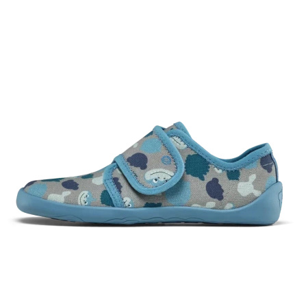Buty Affenzahn barefoot Slipper Cotton Movy rekin (01398-30231)