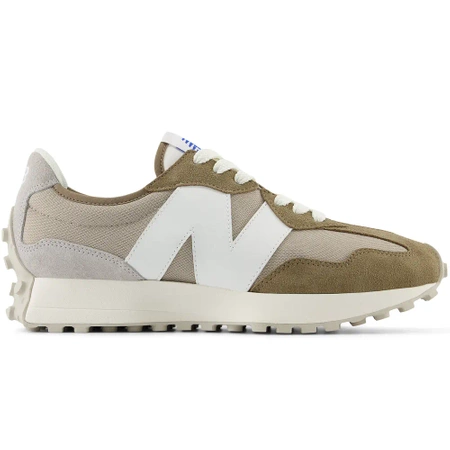 Sneakersy damskie/męskie New Balance 327 buty sportowe zamszowe brązowe (U327CH)