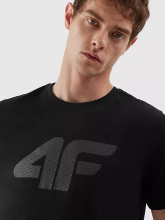 Koszulka męska 4F black (4FAW23TTSHM0877-20S)