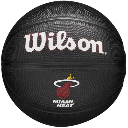 Piłka do koszykówki Wilson Team Tribute Miami Heat Mini Ball Jr (WZ4017607XB)