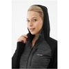 Bluza z kapturem damska Viking Delmore Hoodie Lady sportowa z odblaskami czarna (720/25/5584/0908)