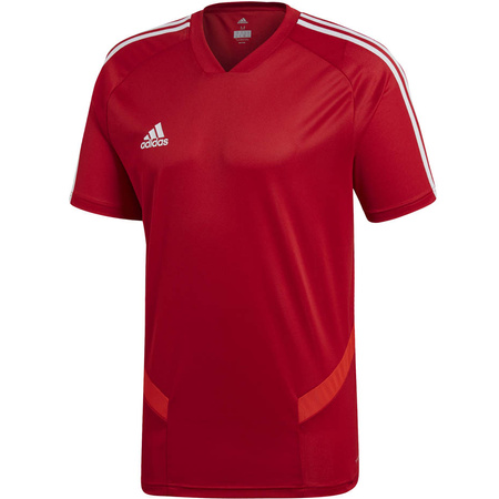 Koszulka męska adidas Tiro 19 Training Jersey czerwona (D95944)