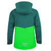 Kurtka przeciwdeszczowa dziecięca dla chłopca/dziewczynki Trollkids Kids Nusfjord Jacket dark green/bright green (420-308)