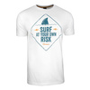 Koszulka Męskie Monotox SURF RISK WHITE Biały (SURFRISK20WHITE)