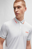 Koszulka Polo męska BOSS Paul Pro BIANCO slim fit biała (50506203-101)